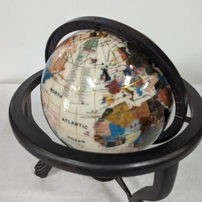 Desktop Atlas Globe With Compass