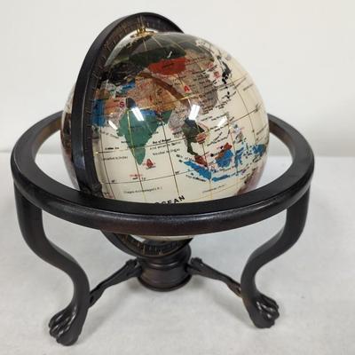 Desktop Atlas Globe With Compass