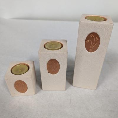 Party Lite Candle Holders