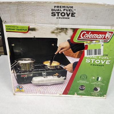 Coleman Dual Fuel Stove - New