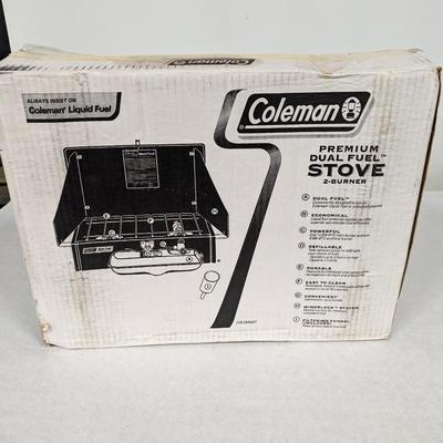 Coleman Dual Fuel Stove - New