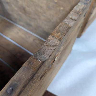 Vintage Wooden Advertising Apple Orchard Boxes