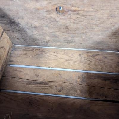 Vintage Wooden Advertising Apple Orchard Boxes