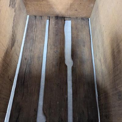 Vintage Wooden Advertising Apple Orchard Boxes
