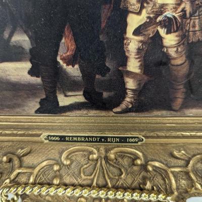 1606 Rembrandt v. Rijn 1669 Night Watch Print