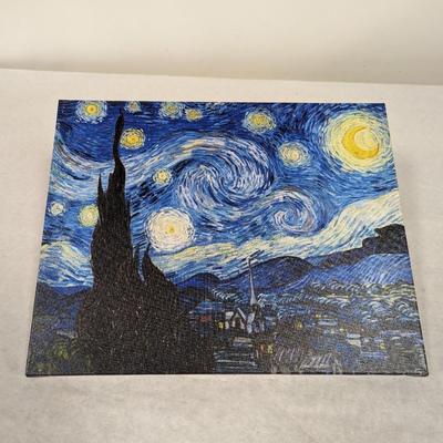 Starry Night Painting On Canvas