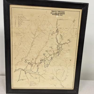 Treated & Treasures Lee & Ann Wilkinson Pittsburg N.H. Map