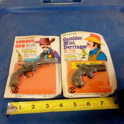 LOT 100 TWO TOY CAP GUNS