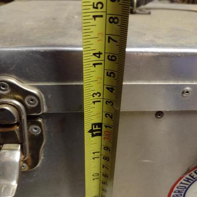 Stainless Steel Job Box- Approx 19 1/2" x 11" x 14 1/4" Tall