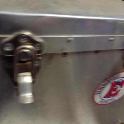 Stainless Steel Job Box- Approx 19 1/2" x 11" x 14 1/4" Tall