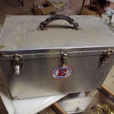 Stainless Steel Job Box- Approx 19 1/2" x 11" x 14 1/4" Tall