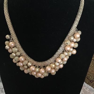 Vintage Style Beaded Necklace