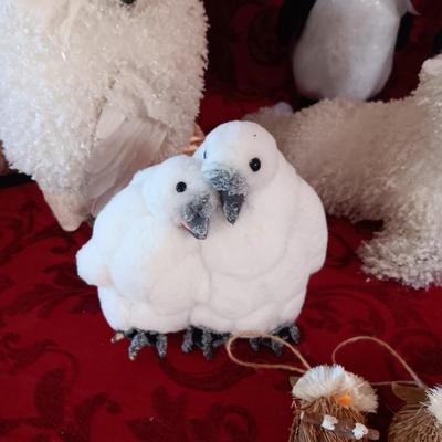 PENGUINS, OWLS, SEALS AND THROW PILLOWS