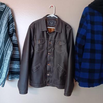 MEN'S COATS AND JACKET SIZE XL