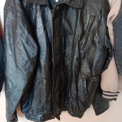 MEN'S DENIM AND LEATHER COATS, VEST AND LIGHT JACKET