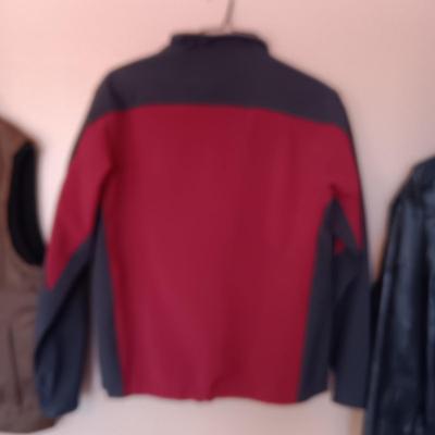 MEN'S DENIM AND LEATHER COATS, VEST AND LIGHT JACKET