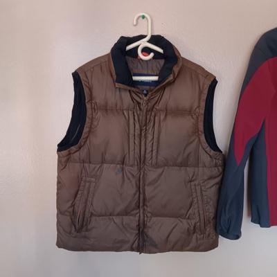 MEN'S DENIM AND LEATHER COATS, VEST AND LIGHT JACKET
