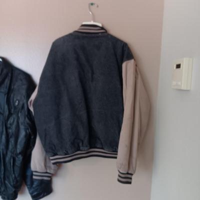 MEN'S DENIM AND LEATHER COATS, VEST AND LIGHT JACKET