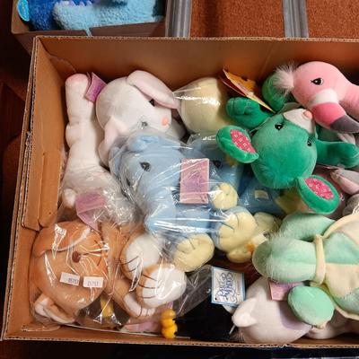 BEANIE BABIES, PRECIOUS MOMENTS AND HALLMARK TROPICANIMAL PLUSH PETS