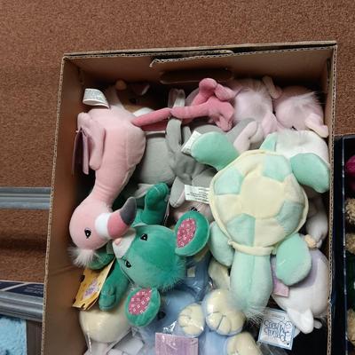 BEANIE BABIES, PRECIOUS MOMENTS AND HALLMARK TROPICANIMAL PLUSH PETS