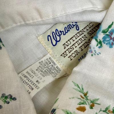 lot of 2 Wrangler Authentic Western shirts for Women size 38
