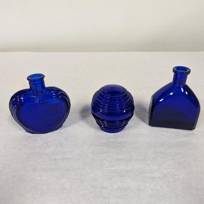 Perko & Lutex Blue Bottles