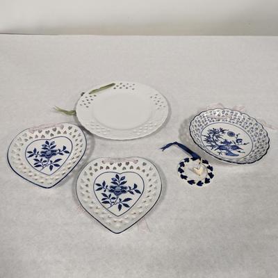 Blue & White Wall Plates