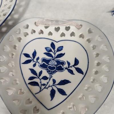 Blue & White Wall Plates