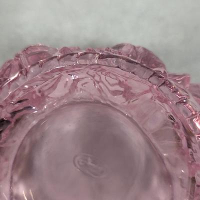 Fenton Floral Covered Trinket Box