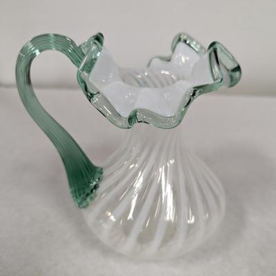 Fenton Swirl Pitcher