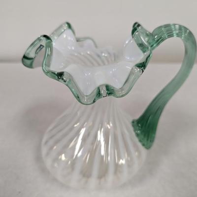 Fenton Swirl Pitcher