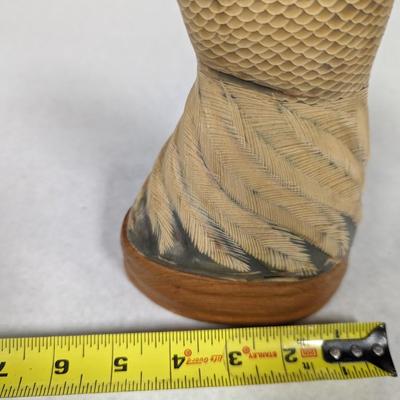 Genuine Hand Carved Buffalo Horn Eagle