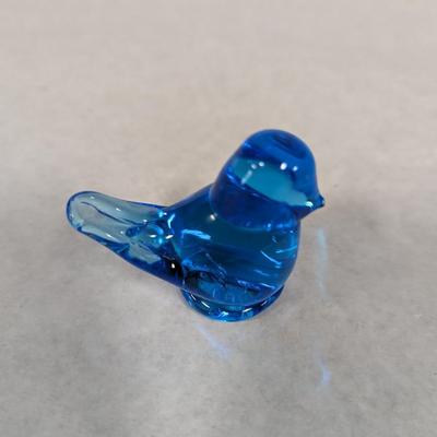 Blue Bird Of Happiness Signed Dated Ron Ray 1980"s