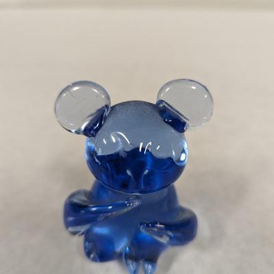 Blue Bear Paperweight