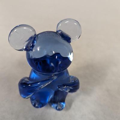 Blue Bear Paperweight