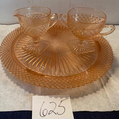 Pink Depression Glass
