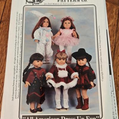 American Girl Doll Size Clothing Patterns