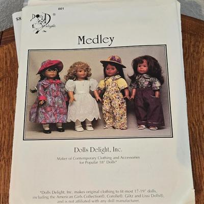American Girl Doll Size Clothing Patterns