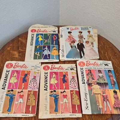 Vintage BARBIE Clothing Patterns