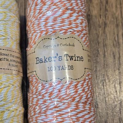 (3) New Baker's Twine