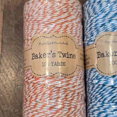 (3) New Baker's Twine