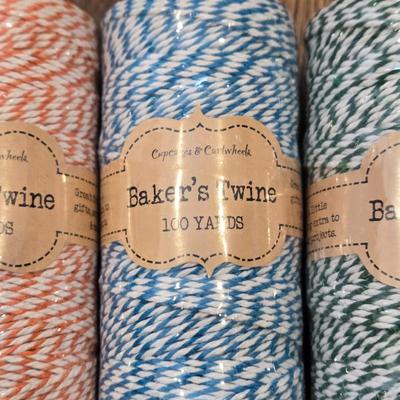 (3) New Baker's Twine