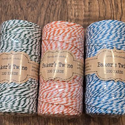 (3) New Baker's Twine
