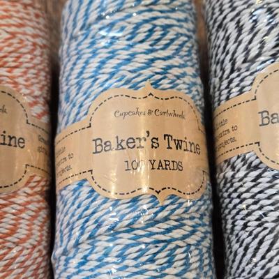 (3) New Baker's Twine