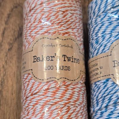 (3) New Baker's Twine
