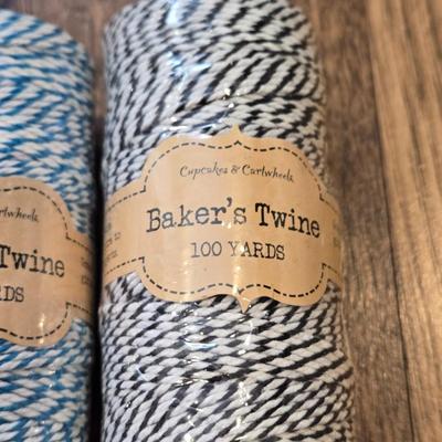 (3) New Baker's Twine