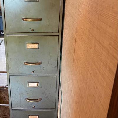Vintage Bentsen File Cabinet