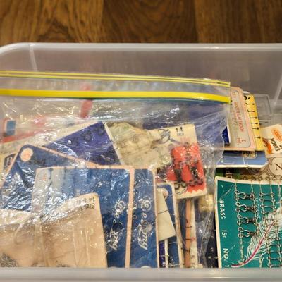 4 Part Case Filled with Sewing Accessories