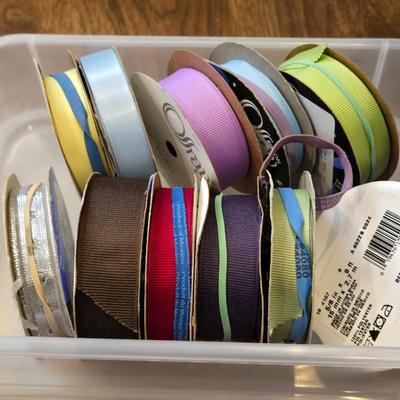 4 Part Case Filled with Sewing Accessories