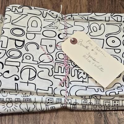 Bundle #3 Fabric lot